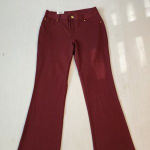 INC BOOTLEG MIDRISE CURVY PANT